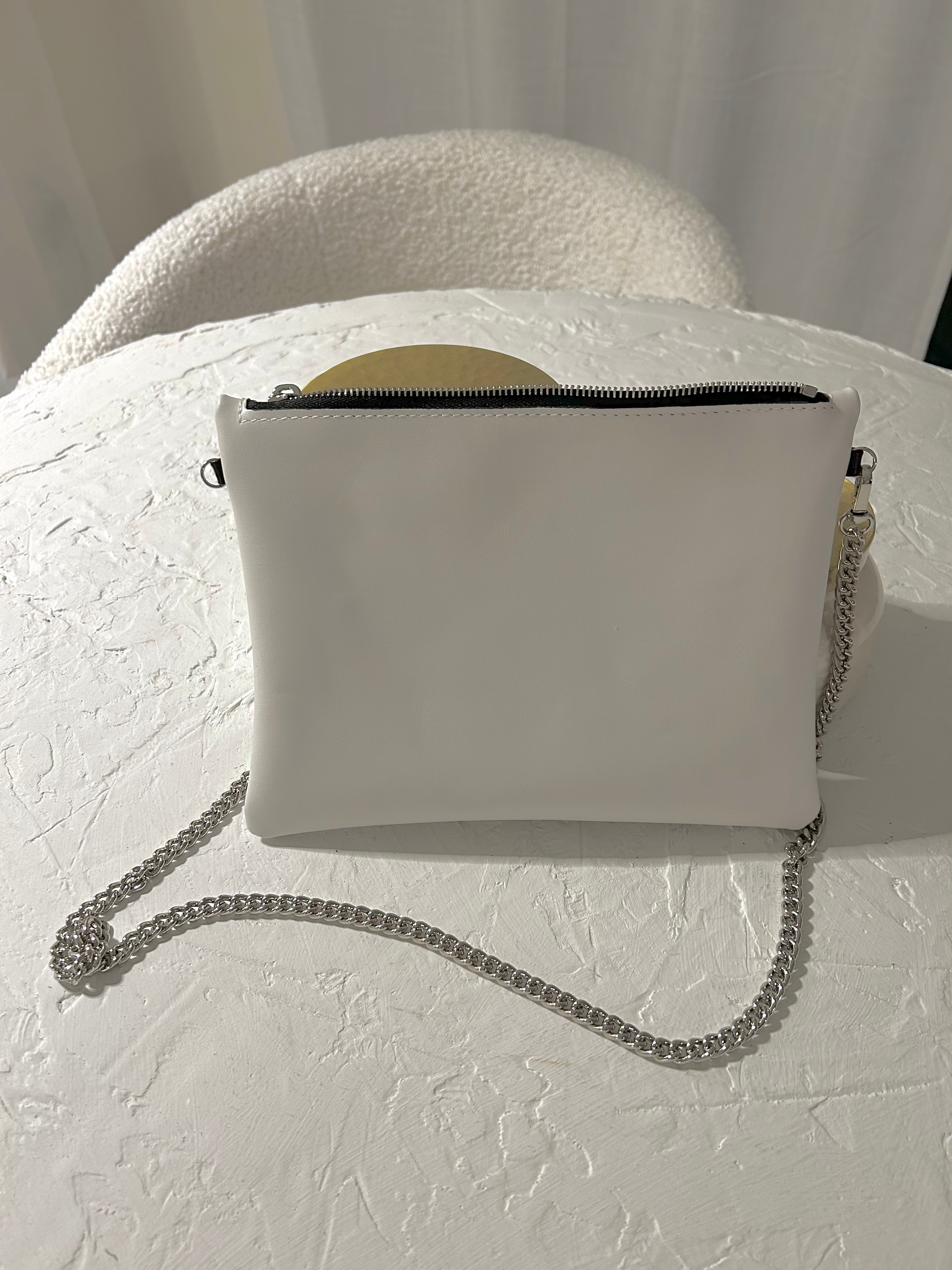 the nappa chain in bone or noir