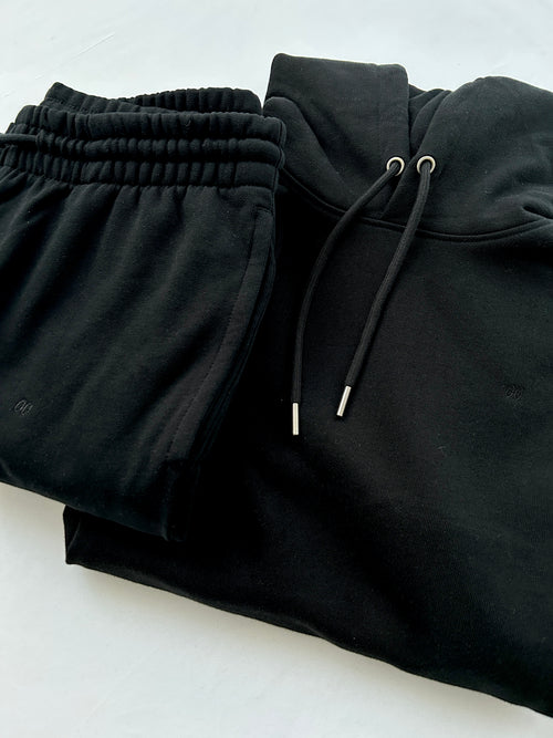 hoodie noir gravité 00